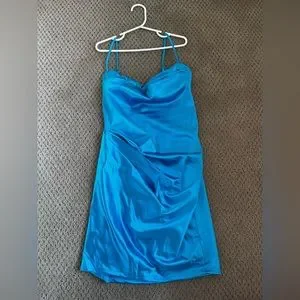 blue dress for baby girl Zia White Off The Shoulder Dress